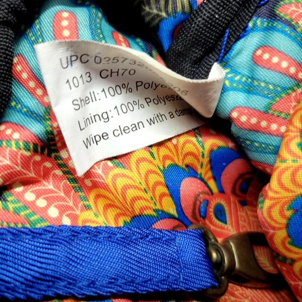 Travelon‎ Crossbody Bag Blue Small Adjustable Strap Multi Pocket Travel Purse